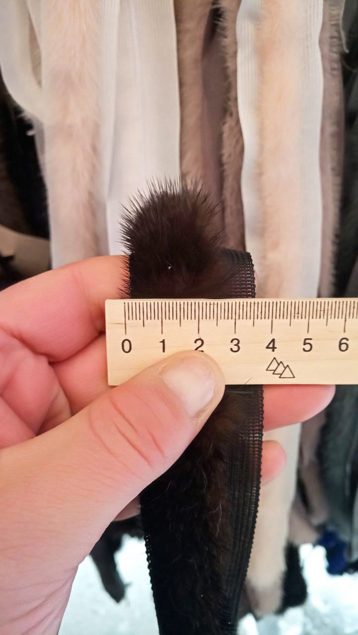 BY ORDER, Real Mink Fur Trimming, Supply for Sewing, Mink Fur Stripes, Mink Fur Trim, Furry Strips, Mink Fur, Fur Edging Trim for Garment