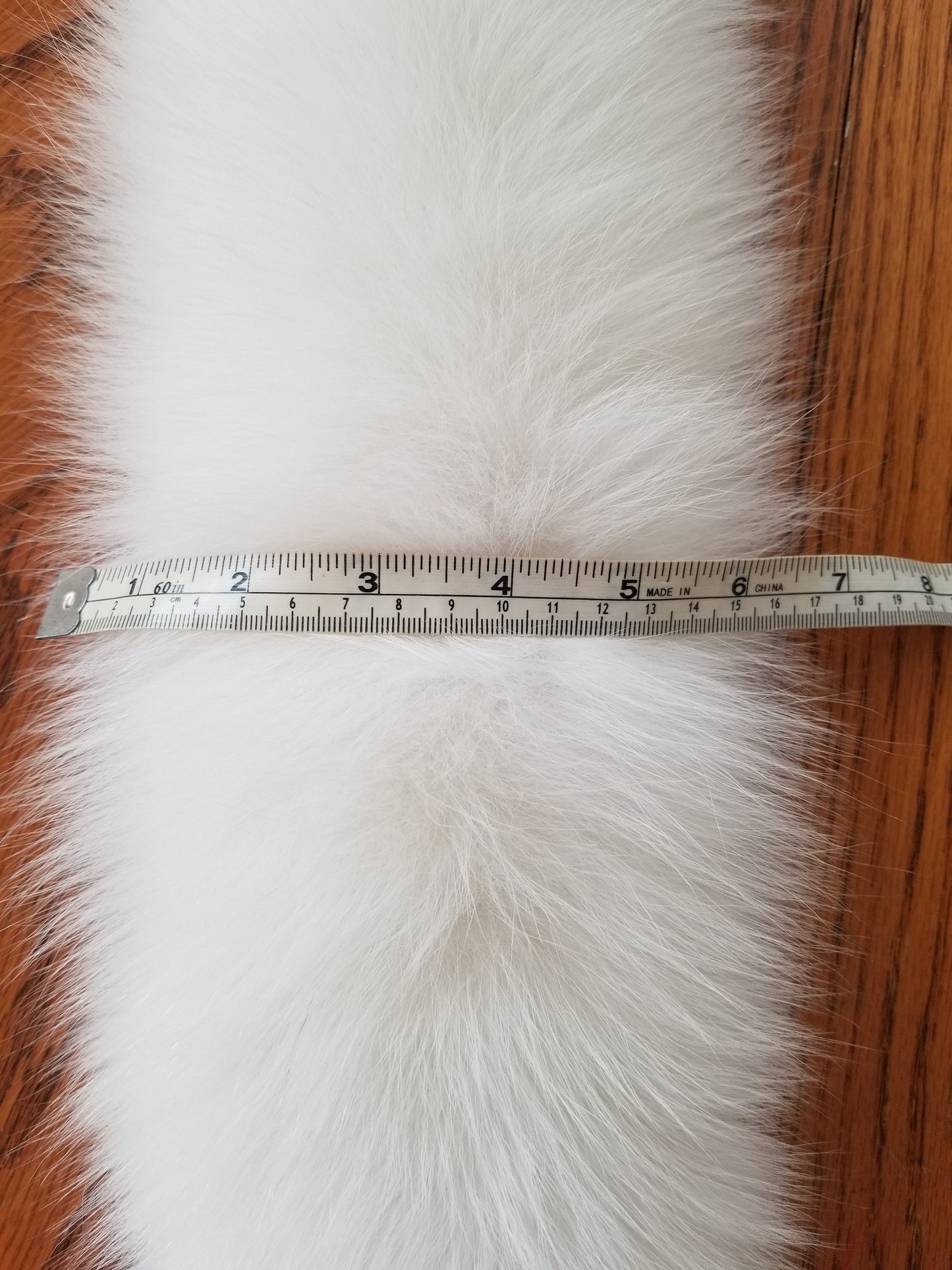 BY ORDER XL Real Fox Fur Trim Hood, Large Fur collar trim, White Fox Fur Collar, Fur Scarf, Fur Ruff, Fox Fur Hood, Genuine Fox Fur