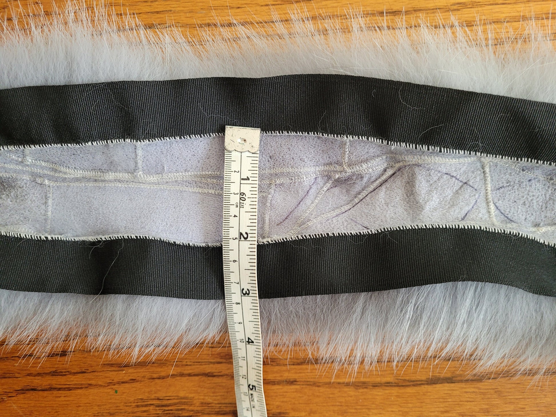 BY ORDER From Pieces! XL Large Full Finnish Real Fox Fur Collar, Fox Fur Collar, Fur Trim for Hoodie, Fur Scarf, Fur Ruff, Gray Fox