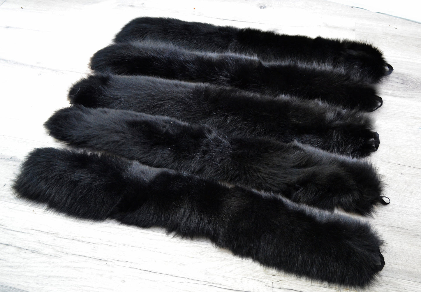BY ORDER (not Tail) XL Extra Large Real Fox Fur Trim Hood, Fur collar trim, Fox Fur Collar, Fur Scarf, Fur Ruff, Fox Fur Hood, Hood Fur