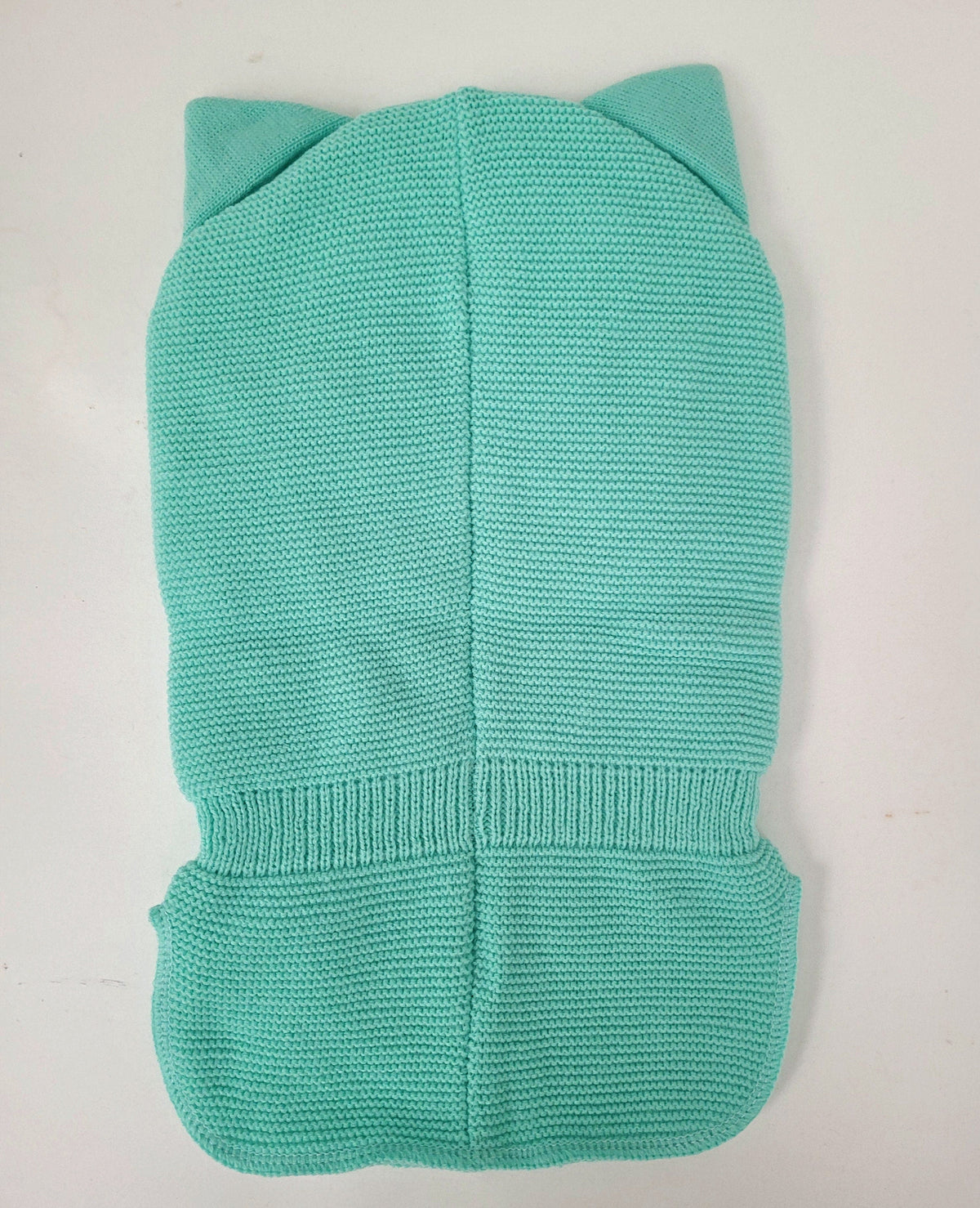 Knitted balaclava winter hat for girl – view 8