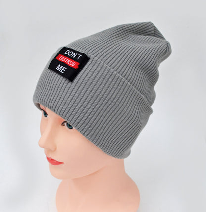 Woman Girl Slouchy Knitted Stretchable Beanie Winter Acrylic Chunky Long Hat Double Lining Warm Teen Girl Hot Winter Accessories Gift Her