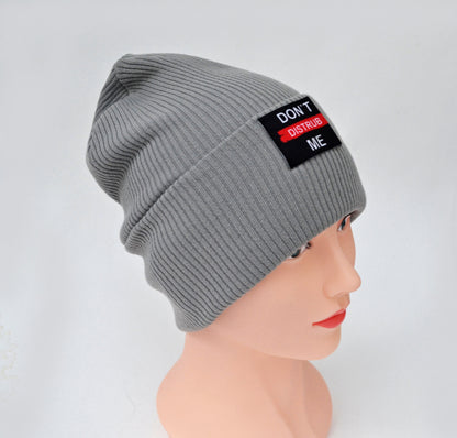Woman Girl Slouchy Knitted Stretchable Beanie Winter Acrylic Chunky Long Hat Double Lining Warm Teen Girl Hot Winter Accessories Gift Her