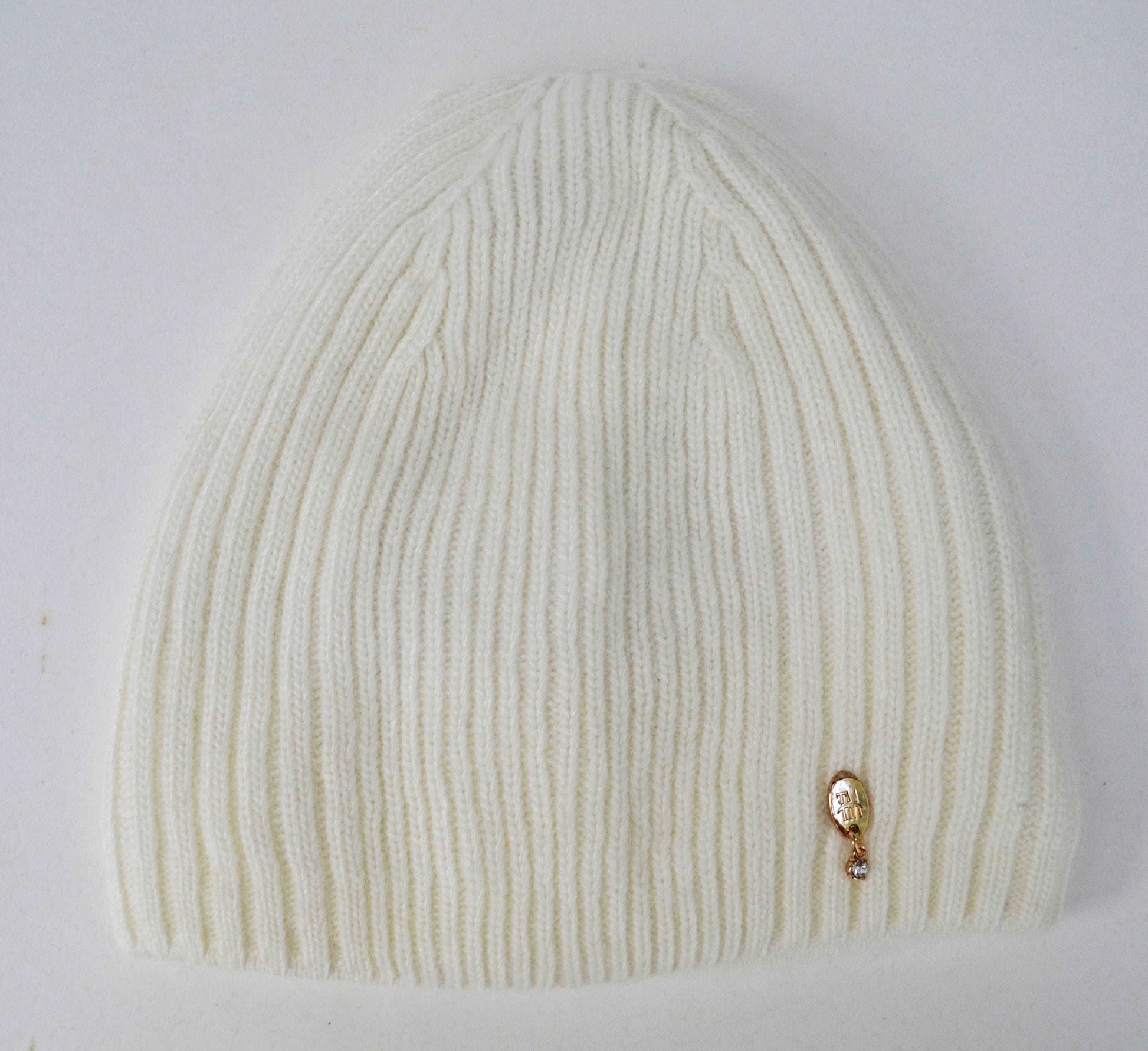 ANGORA WOOL BEANIE Girl Knitted Slouchy Winter Woman Hat with Beads, Gift for Her Wool Accessories Chunky Hat Fleece Lining Cap Warm