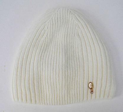 ANGORA WOOL BEANIE Girl Knitted Slouchy Winter Woman Hat with Beads, Gift for Her Wool Accessories Chunky Hat Fleece Lining Cap Warm