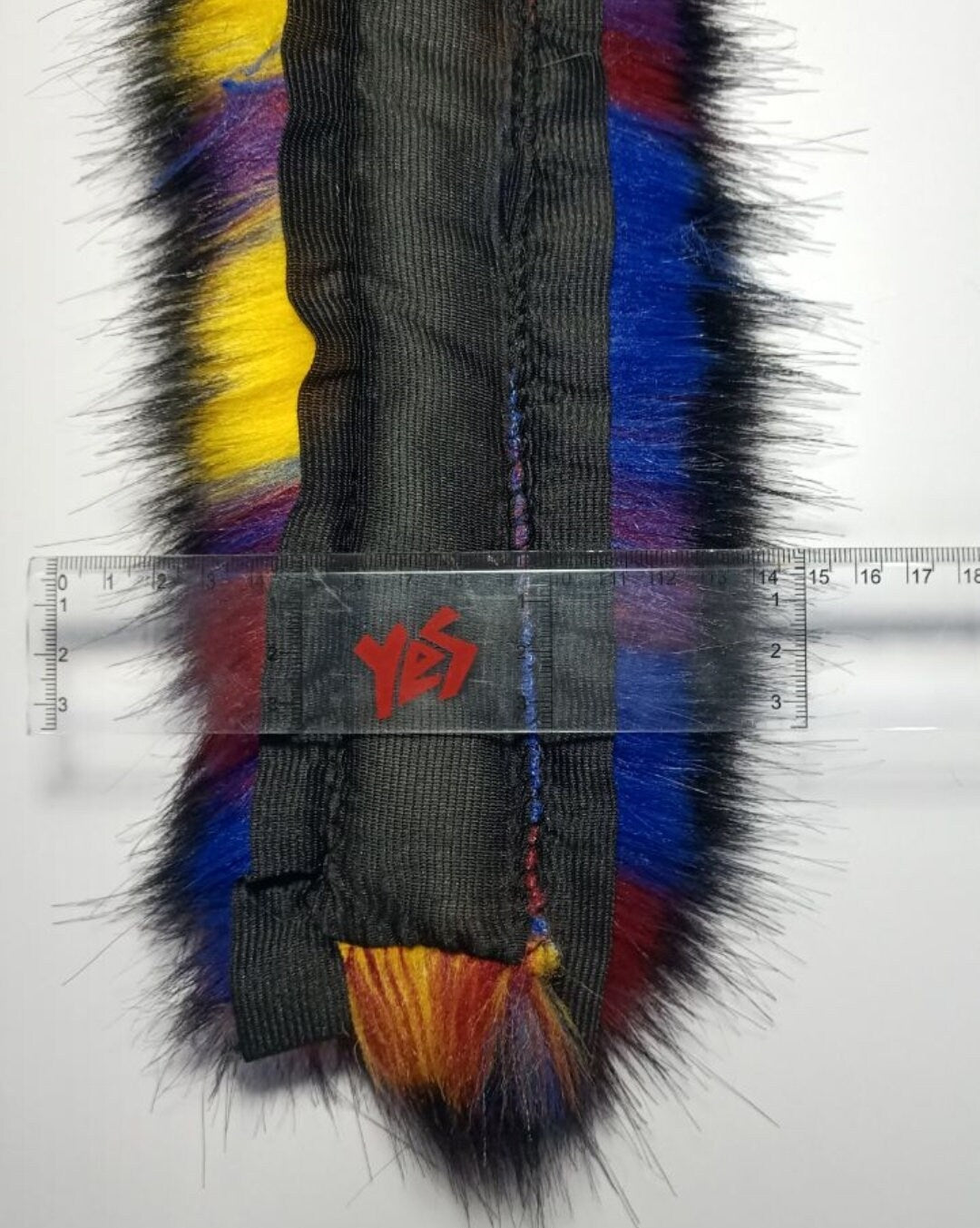 BY ORDER Faux Fur Vegan Trim Hood 70 cm, Faux Fur Collar Trim, Fake Fur Fabric, Fur Ruff, Faux Fur Hood, Hood Fur Jacket, Multicolor