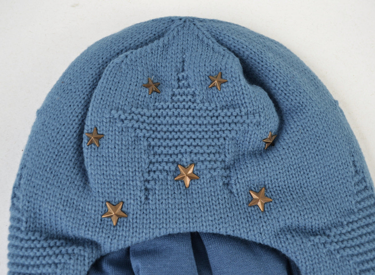 Knitted balaclava winter hat for boy – view 4