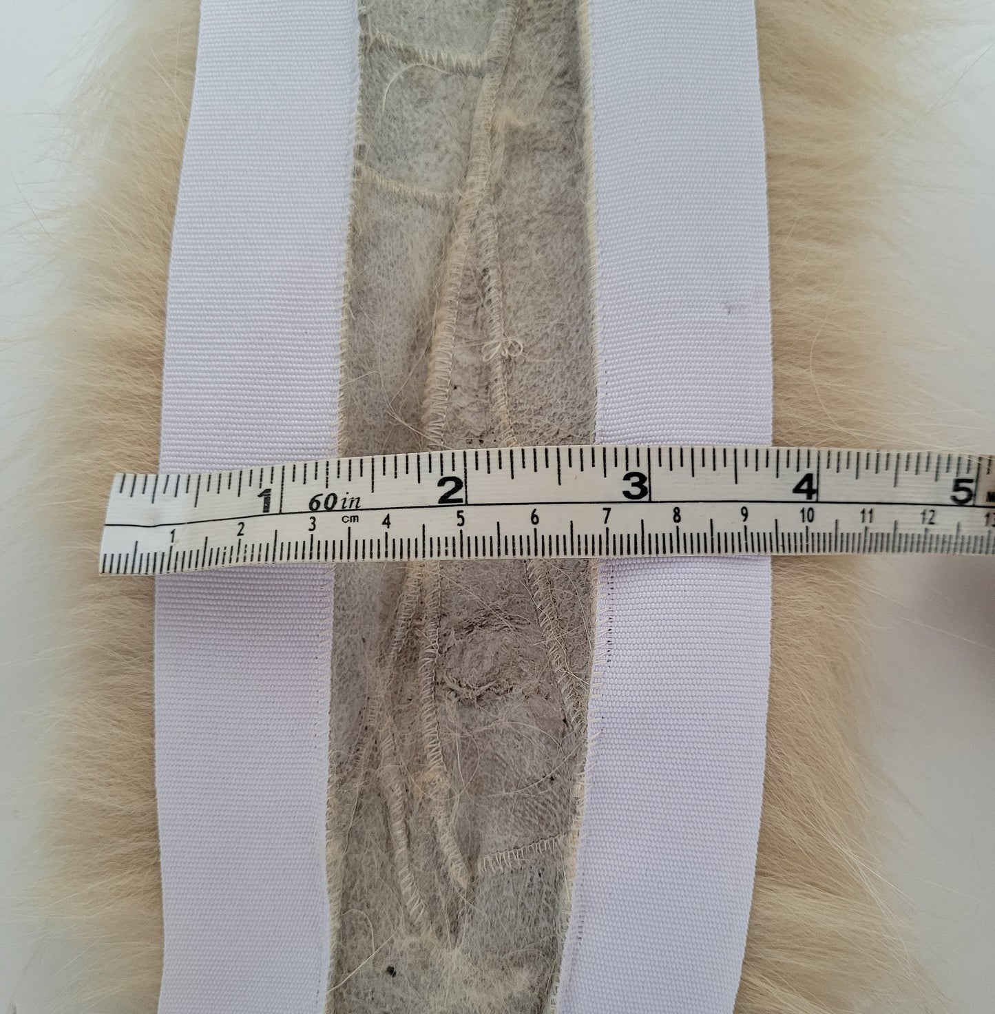 READY to SHIP From Pieces! XL Large Full Finnish Real Fox Fur Collar, Fox Fur Collar, Fur Trim for Hoodie,  Fur Scarf, Fur Ruff, Beige Fox