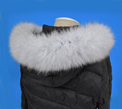 Multiple colors Fox Fur Tail Hood Trim double – genuine fox tail fur – image 6
