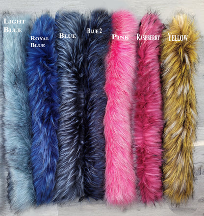 Faux Fur Replacement Trim – Multiple Colors – 60–80 cm – product photo 4
