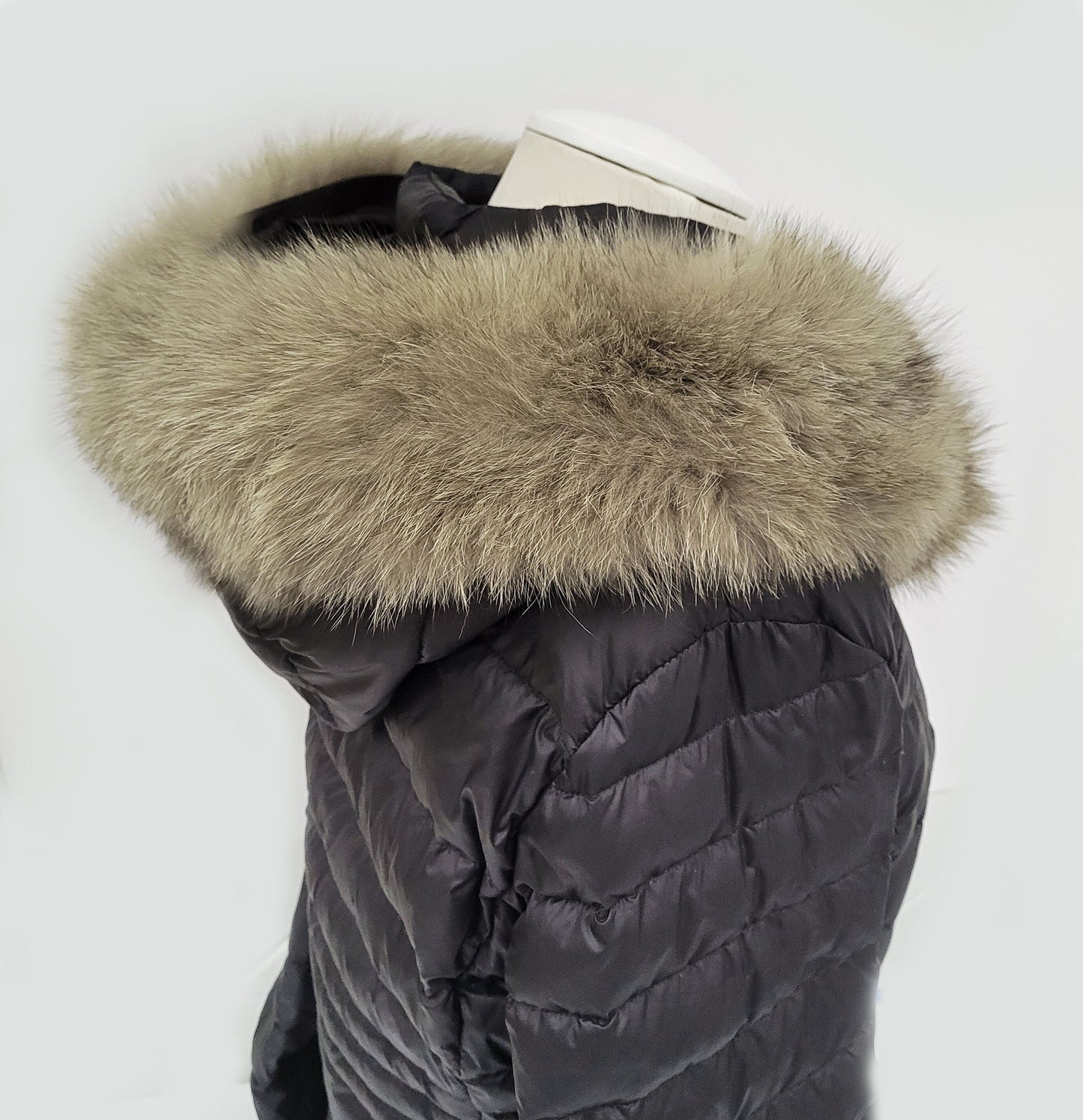 BY ORDER From Pieces! XL Large Full Finnish Real Fox Fur Collar, Fox Fur Collar, Fur Trim for Hoodie, Fur Scarf, Fur Ruff, Beige Fox