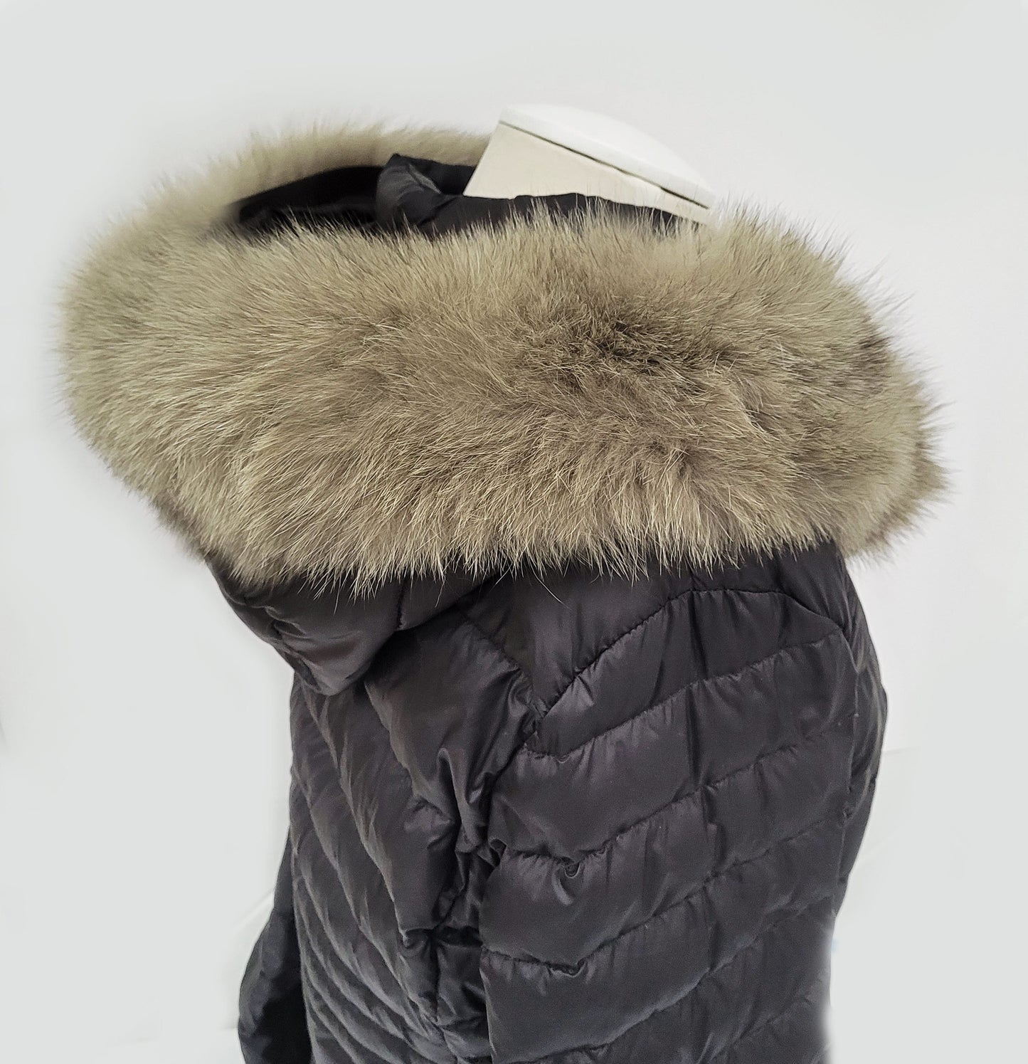 BY ORDER From Pieces! XL Large Full Finnish Real Fox Fur Collar, Fox Fur Collar, Fur Trim for Hoodie, Fur Scarf, Fur Ruff, Beige Fox
