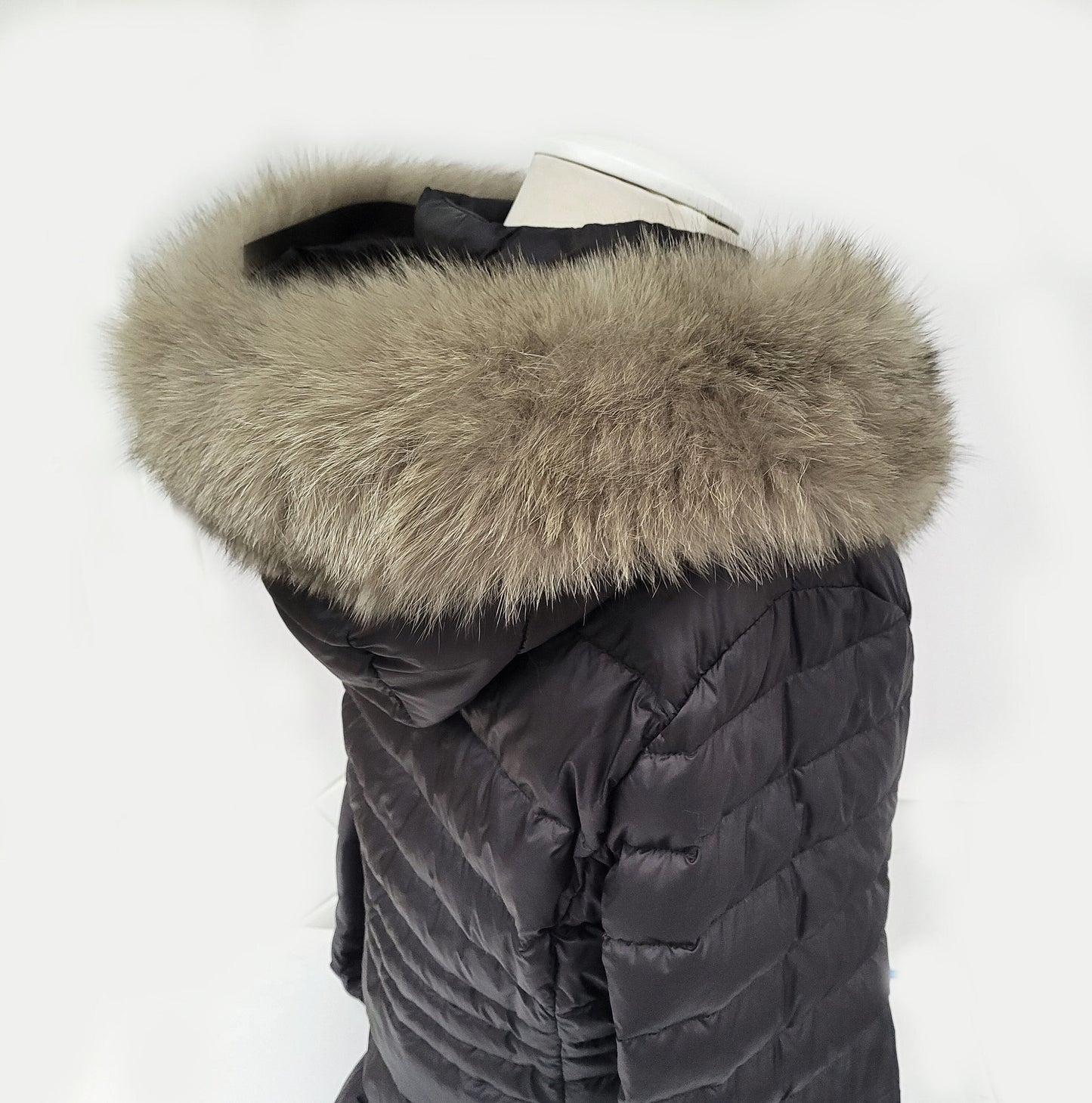BY ORDER From Pieces! XL Large Full Finnish Real Fox Fur Collar, Fox Fur Collar, Fur Trim for Hoodie, Fur Scarf, Fur Ruff, Beige Fox