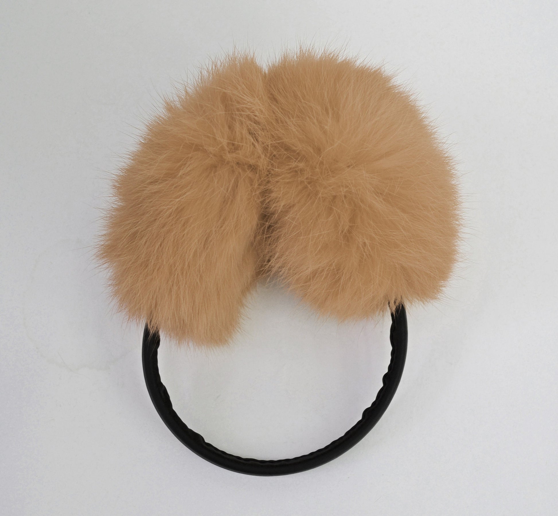 real rabbit fur earmuffs