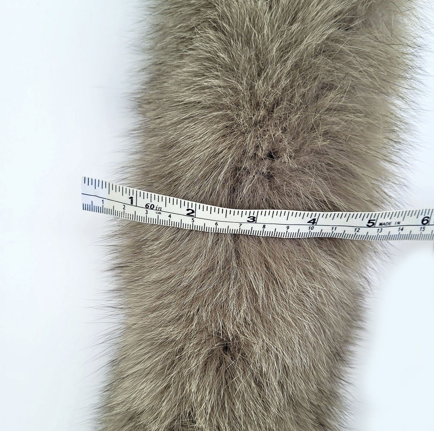 BY ORDER From Pieces! XL Large Full Finnish Real Fox Fur Collar, Fox Fur Collar, Fur Trim for Hoodie, Fur Scarf, Fur Ruff, Beige Fox