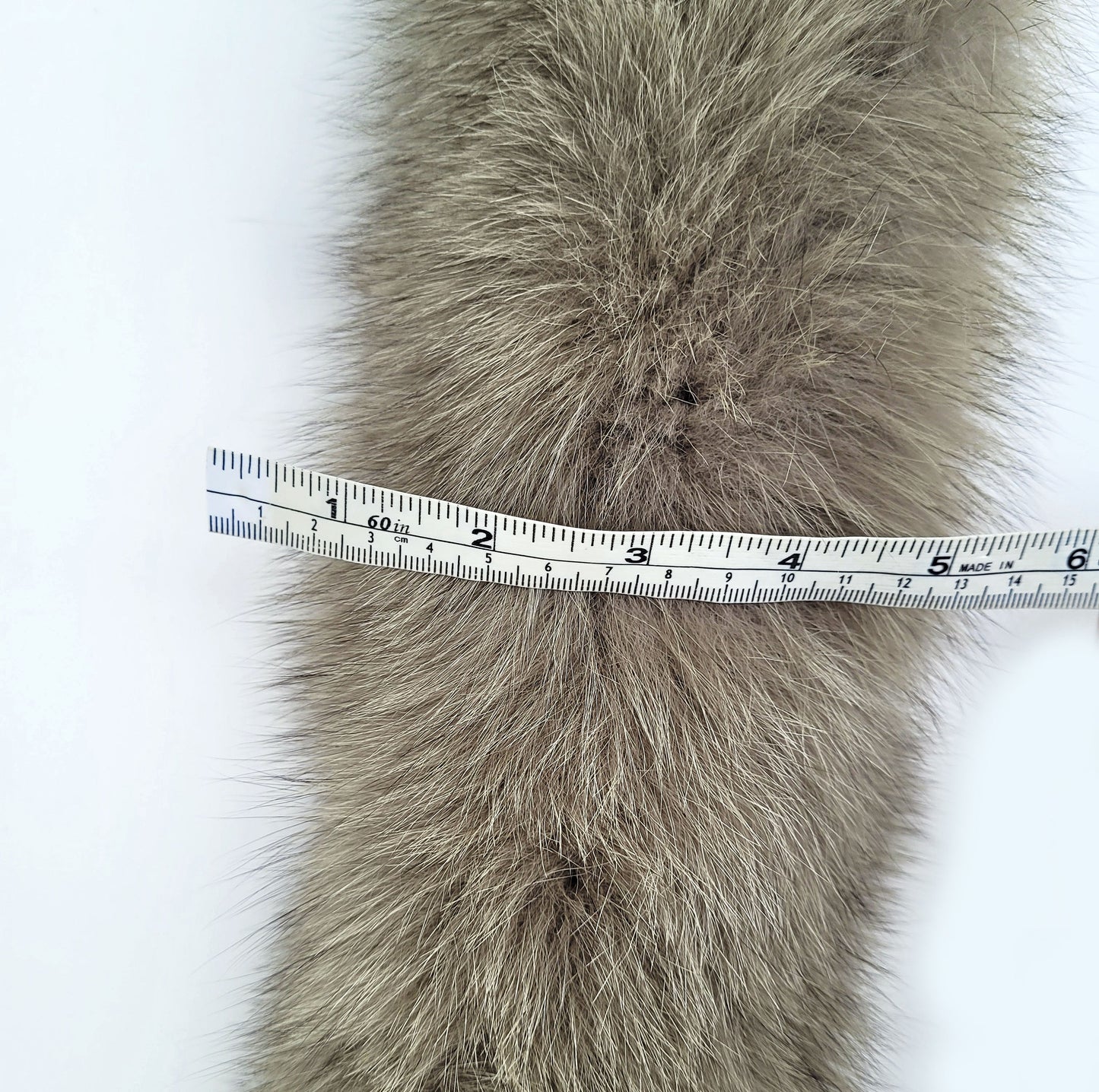 BY ORDER From Pieces! XL Large Full Finnish Real Fox Fur Collar, Fox Fur Collar, Fur Trim for Hoodie, Fur Scarf, Fur Ruff, Beige Fox