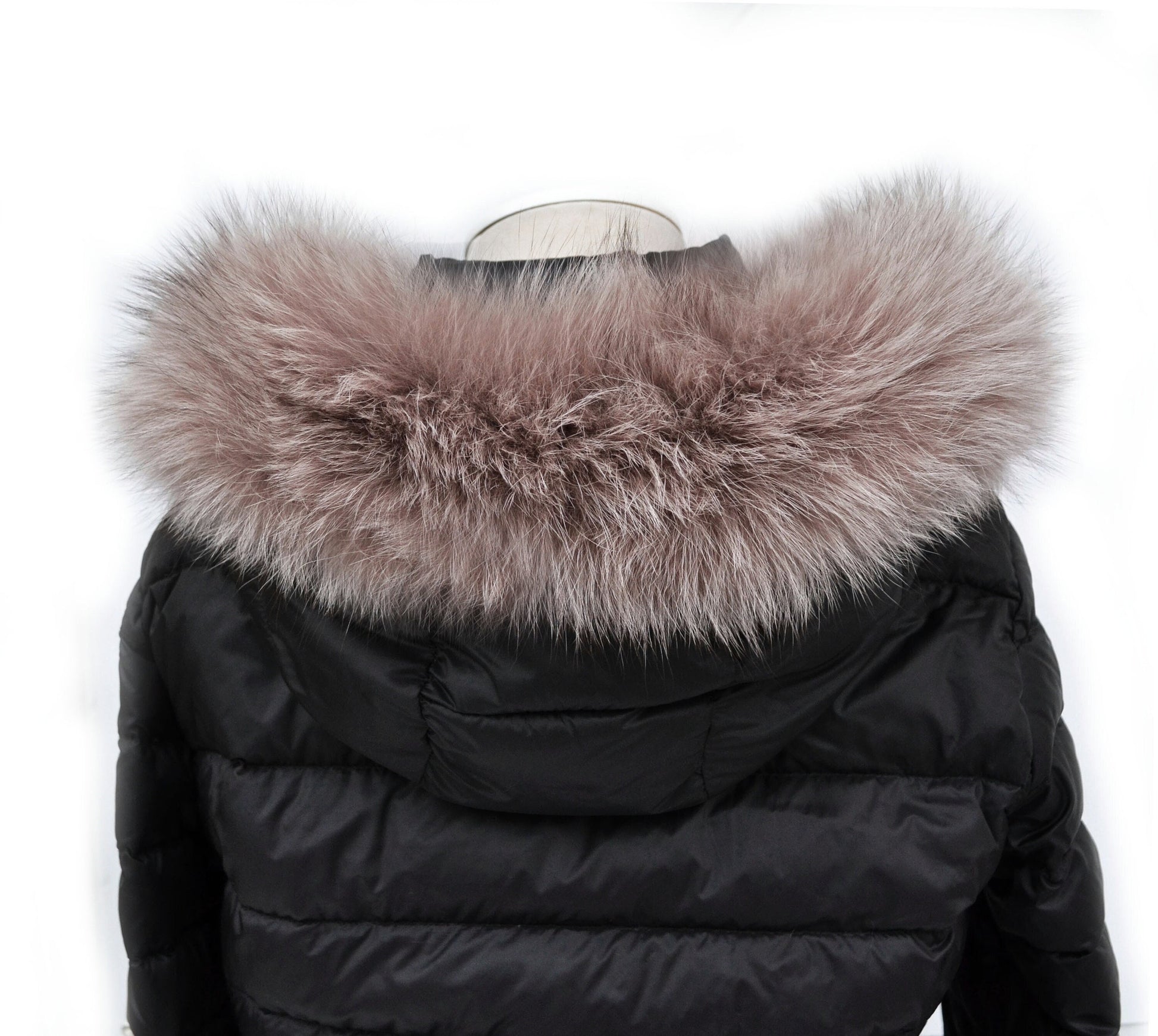 BY ORDER From Pieces! XL Large Full Finnish Real Fox Fur Collar, Fox Fur Collar, Fur Trim for Hoodie, Fur Scarf, Fur Ruff, Beige Fox