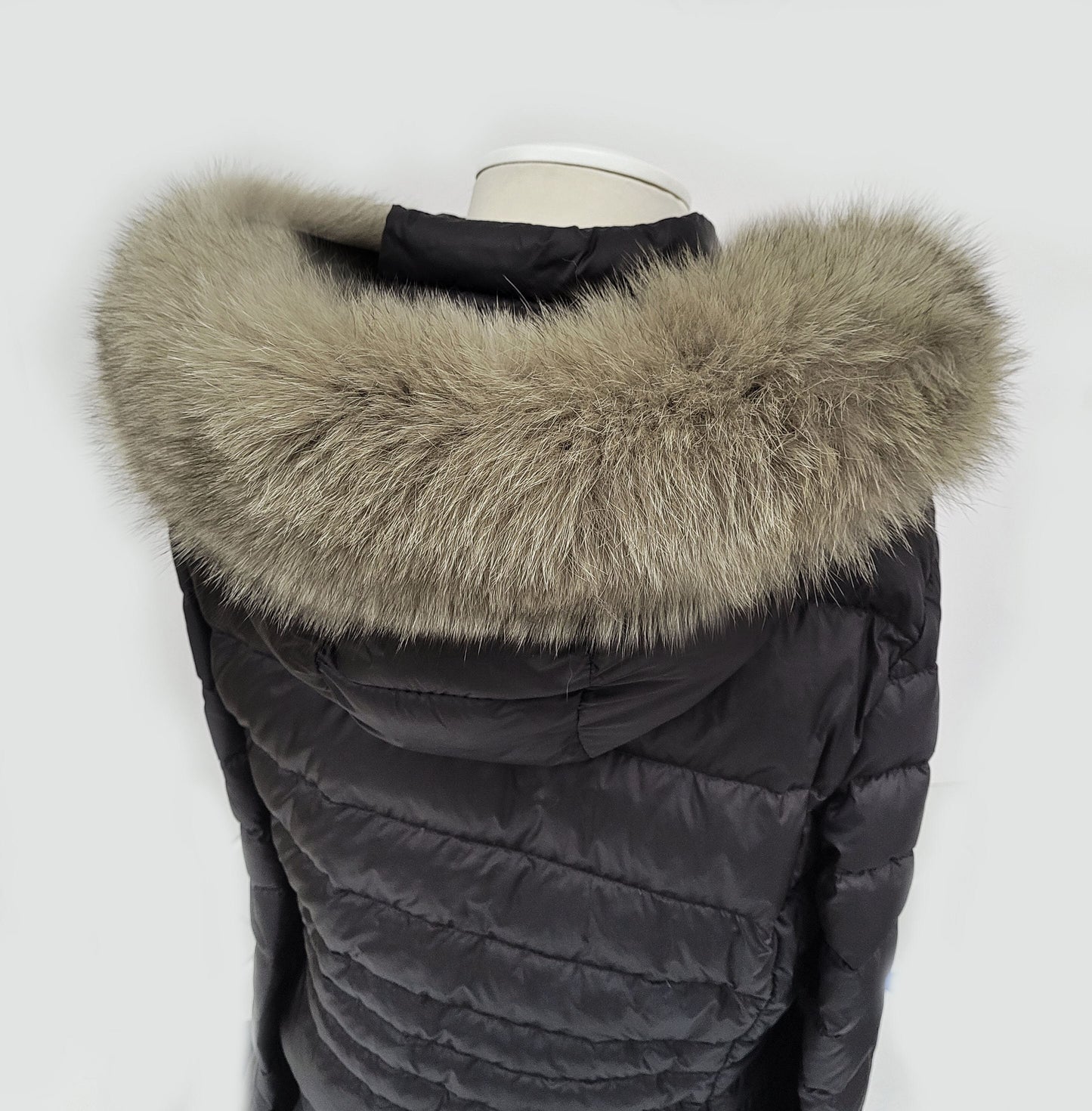 BY ORDER From Pieces! XL Large Full Finnish Real Fox Fur Collar, Fox Fur Collar, Fur Trim for Hoodie, Fur Scarf, Fur Ruff, Beige Fox