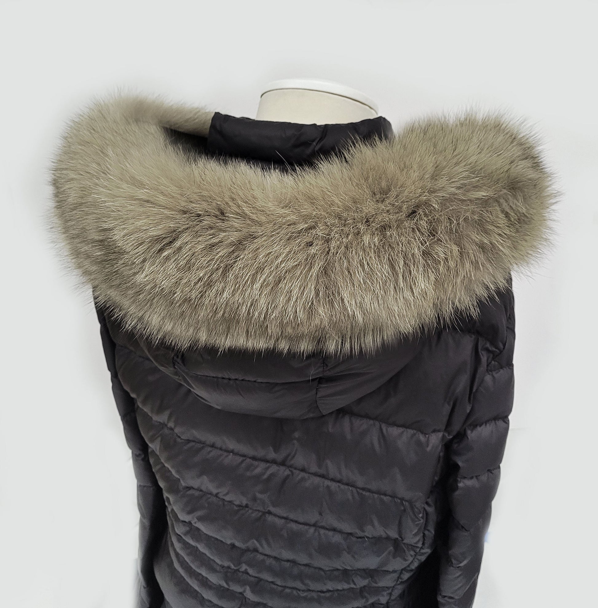 BY ORDER From Pieces! XL Large Full Finnish Real Fox Fur Collar, Fox Fur Collar, Fur Trim for Hoodie, Fur Scarf, Fur Ruff, Beige Fox