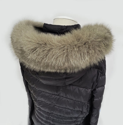 Beige Fur Ruff – genuine Arctic fox fur pieces – image 3