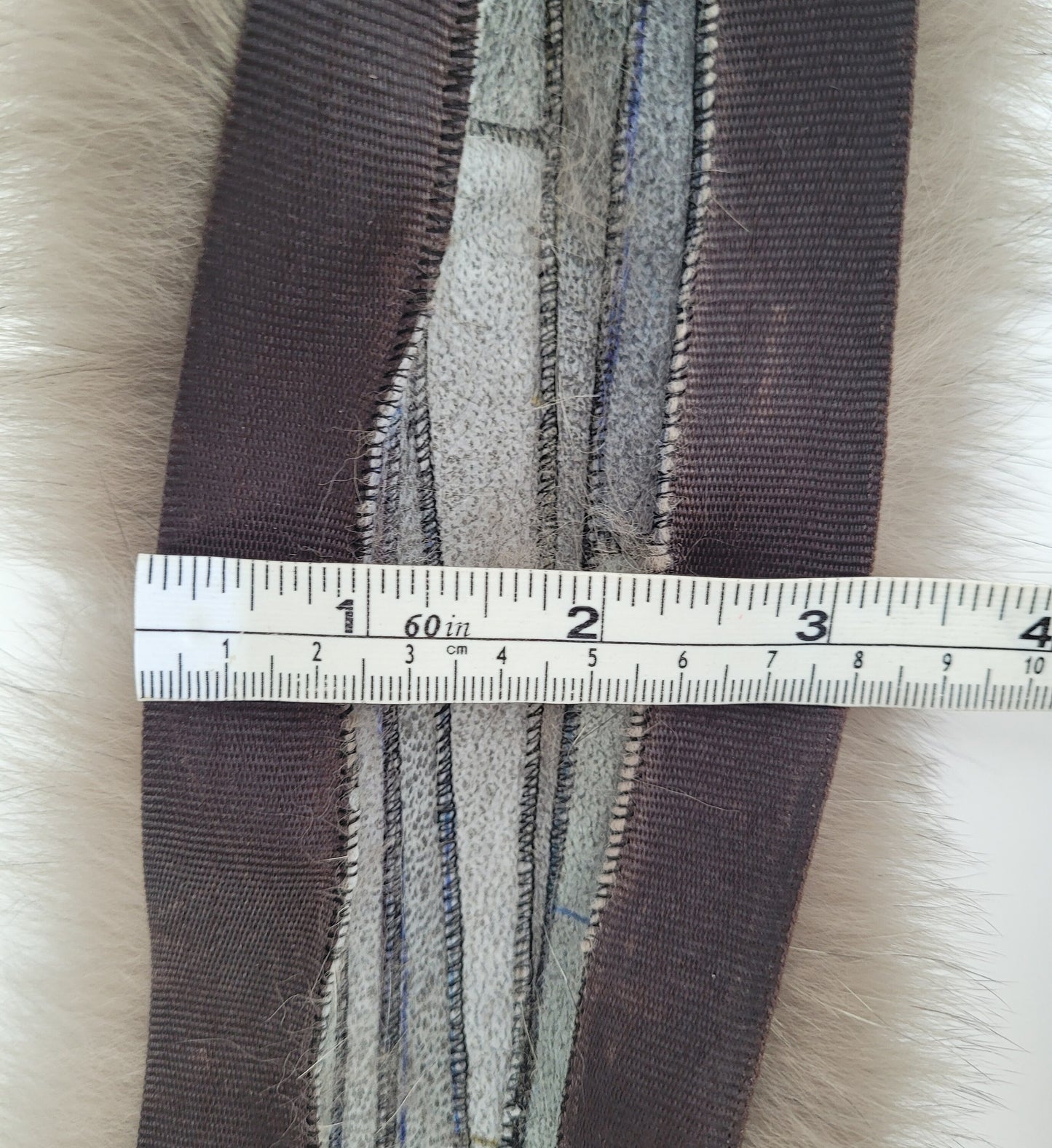 BY ORDER From Pieces! XL Large Full Finnish Real Fox Fur Collar, Fox Fur Collar, Fur Trim for Hoodie, Fur Scarf, Fur Ruff, Beige Fox