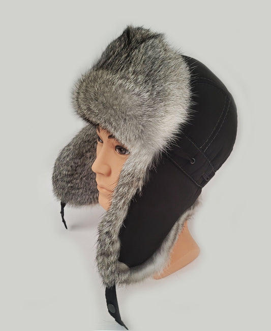 Real Fur Earflap Hat