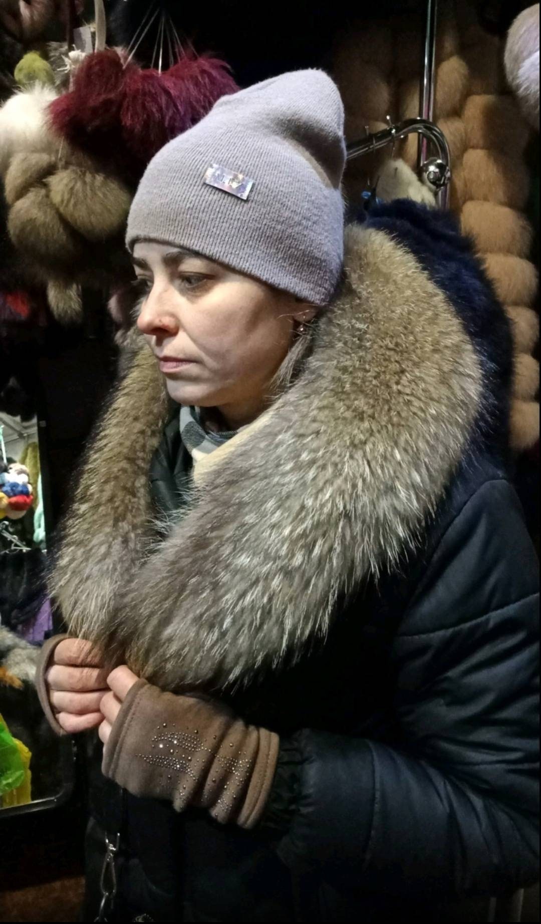 By ORDER, XL Finnish Raccoon Fur Collar, Fur collar trim, Raccoon Fur Collar, Fur Scarf, Fur Ruff, Raccoon Fur Ruff, Raccoon Fur, Fur stripe