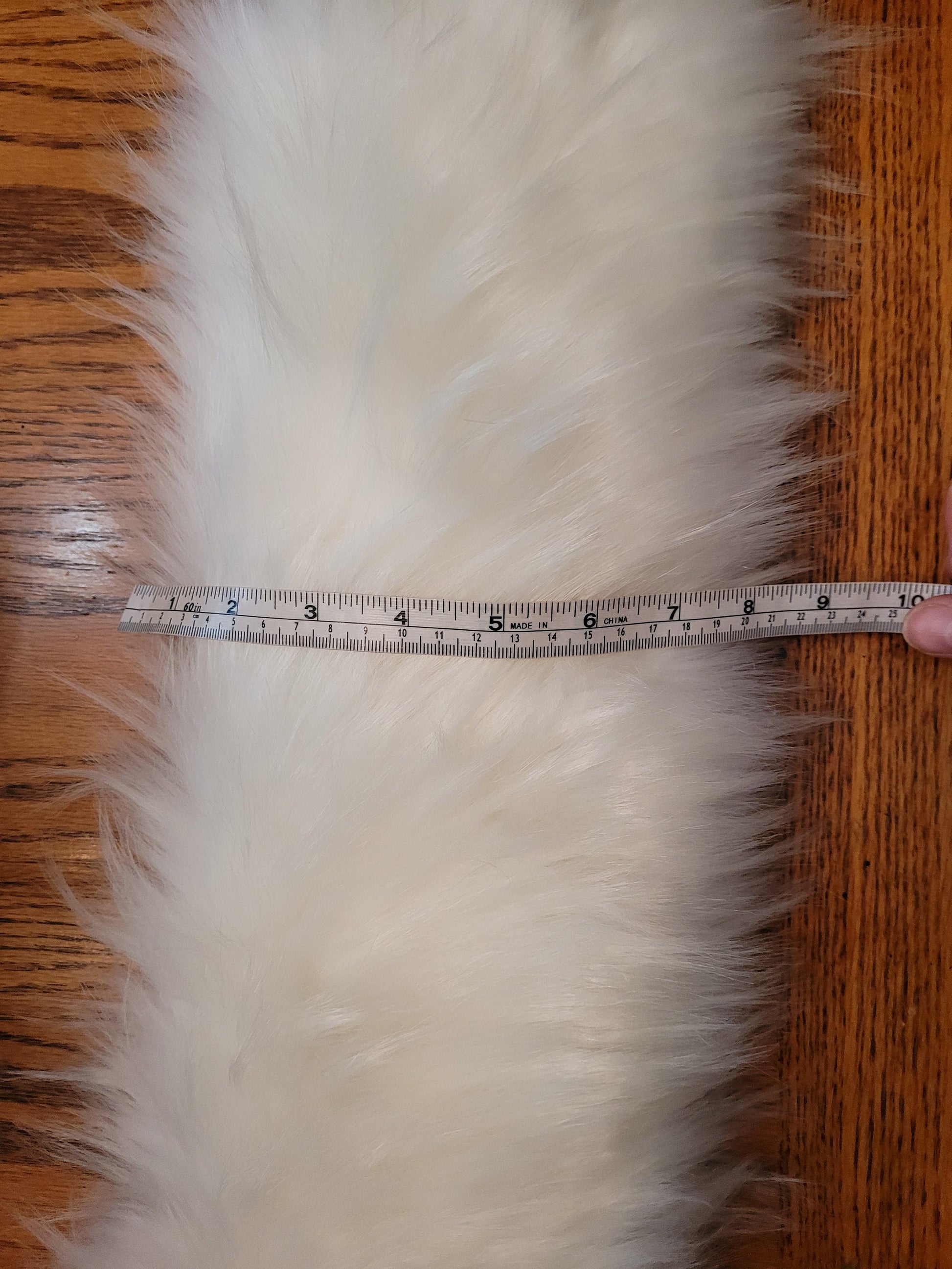 BY ORDER Faux Fur Vegan Trim Hood 70 cm, Faux Fur Collar Trim, Fake Fur, Fur Fabric, Fur Ruff, Faux Fur Hood, Hood Fur Jacket, White