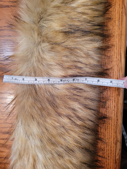 Faux Raccoon Fur Replacement Trim – 60–80 cm – product photo 8