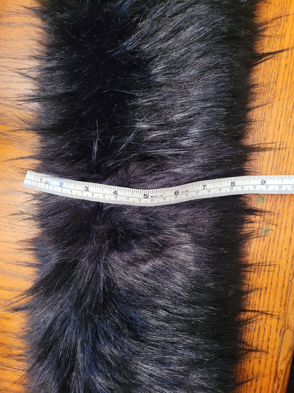 Wide Faux Fur Hood Trim – 18 cm Fur – 60–80 cm – product photo 3