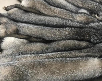 Multiple Colors Fox Fur Scarf – genuine Arctic fox pelt – image 5