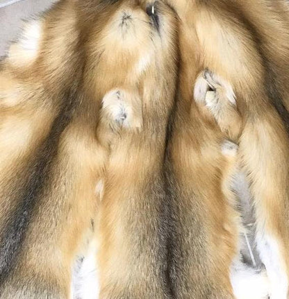 Multiple Colors Fox Fur Scarf – genuine Arctic fox pelt – image 7