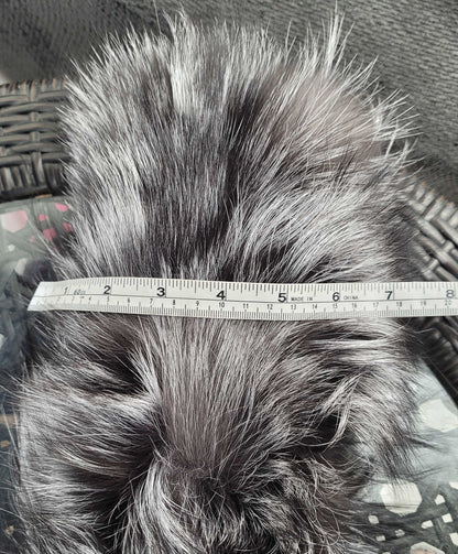 Women's real fox fur scarf and fur neck warmer – view 8