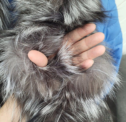 Women's real fox fur scarf and fur neck warmer – view 7