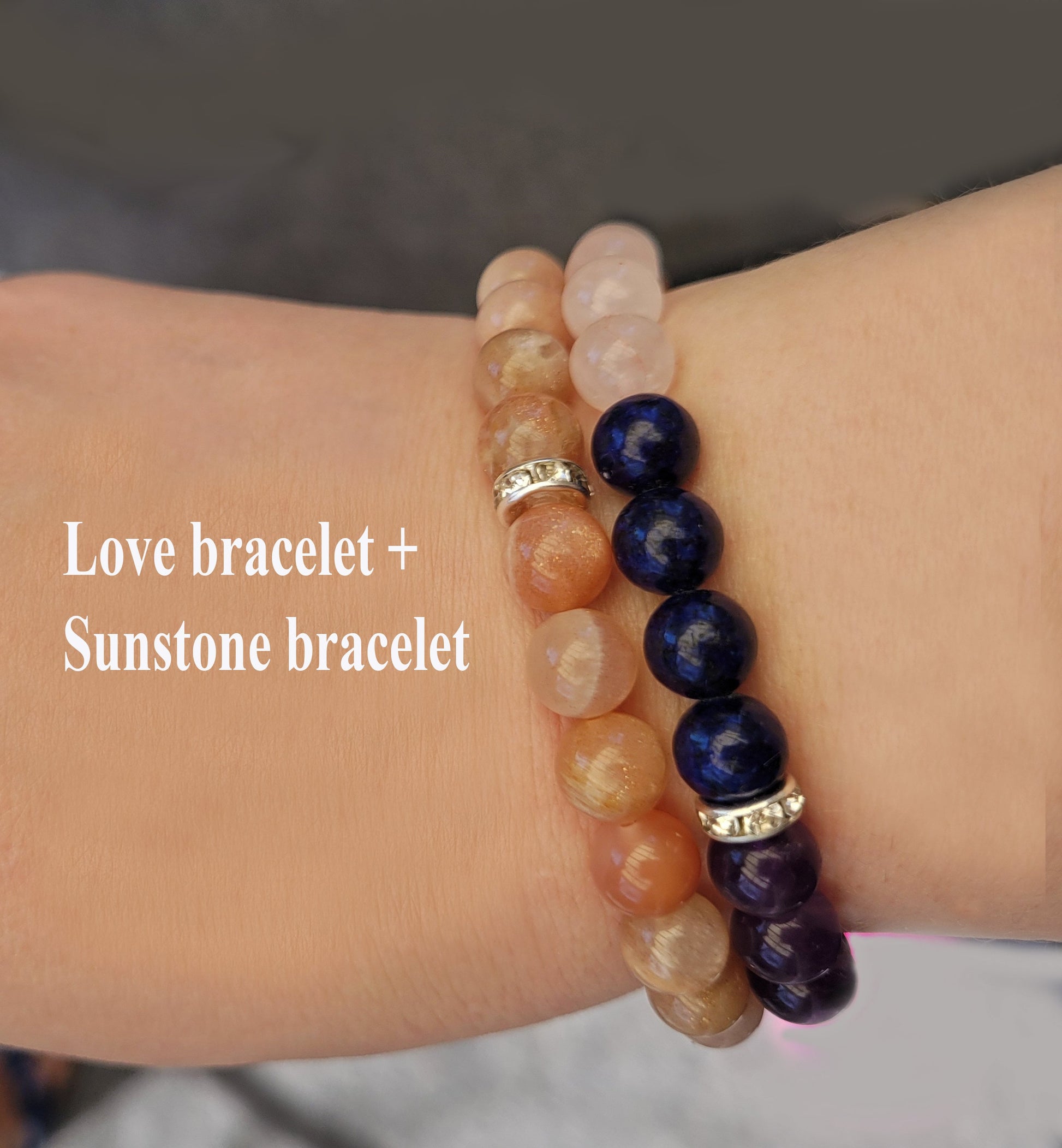 Love Attract Bracelet, Crystal Stone Bead Bracelet, Popularity Bracelet, Friendship Bracelet, Rose Quartz 8MM Beaded Bracelet Cuff Bangle