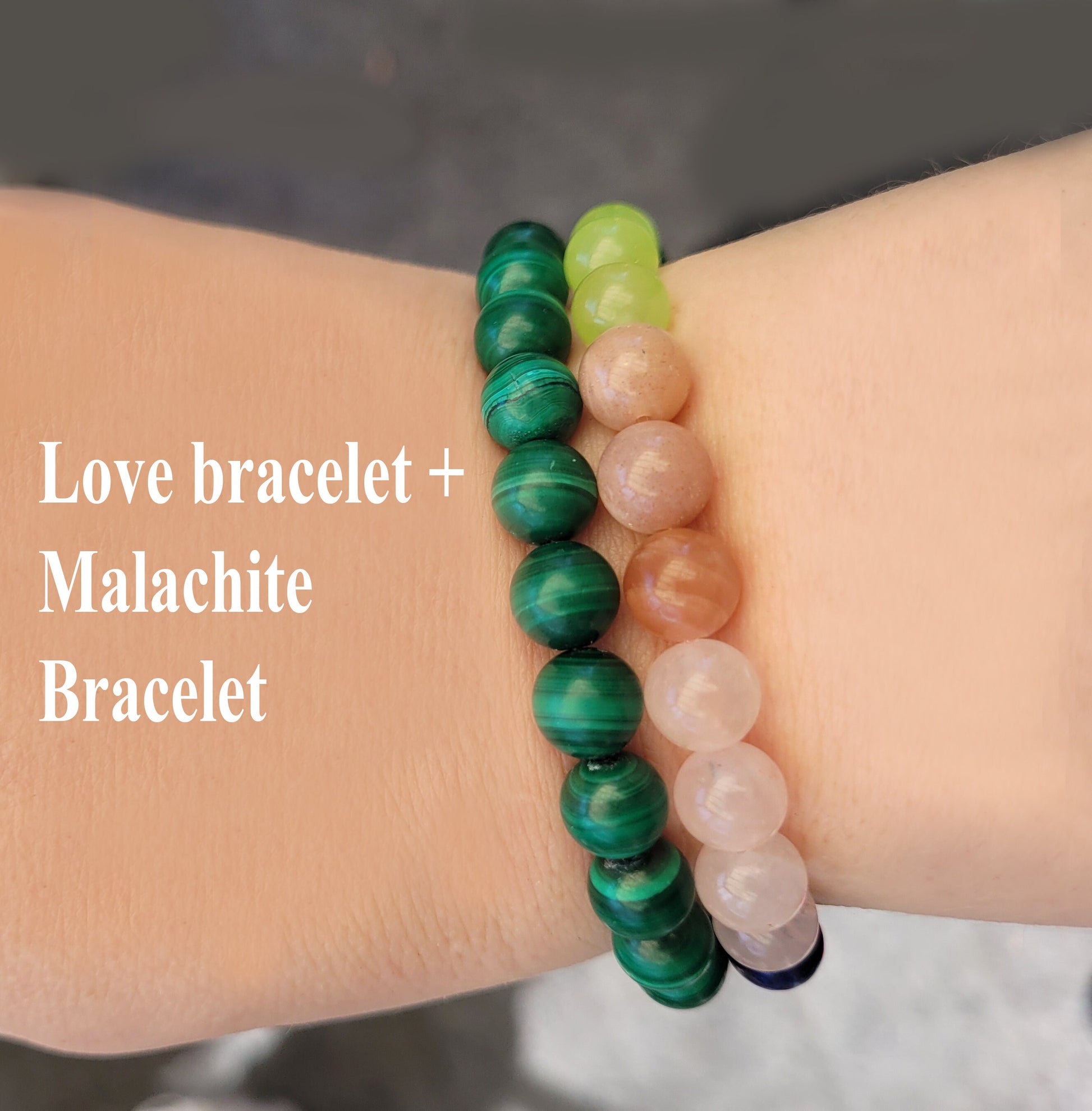 Love Attract Bracelet, Crystal Stone Bead Bracelet, Popularity Bracelet, Friendship Bracelet, Rose Quartz 8MM Beaded Bracelet Cuff Bangle