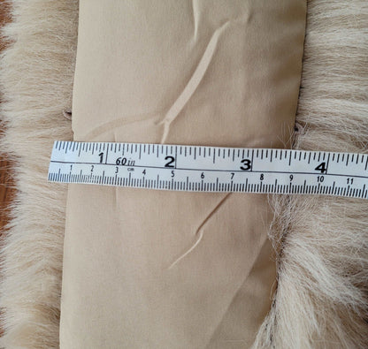 BY ORDER Extra Large Faux Fur Vegan Trim Hood 70 cm, Large Faux Fur Collar Trim, Faux Fox Fur, Fur Ruff, Faux Fur Hood, Fur Jacket, Real Fox