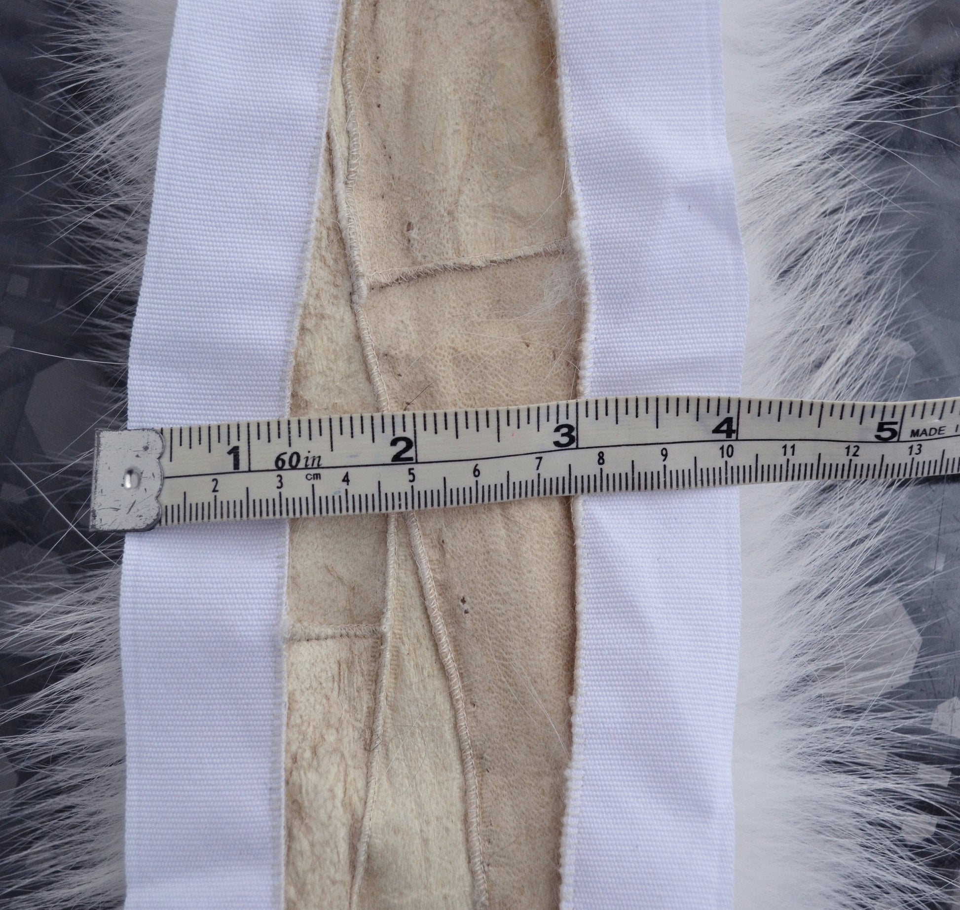 BY ORDER From Pieces! XL Large Full Finnish Real Fox Fur Collar, Fur Trim for Hoodie, Fox Fur Collar, Fur Scarf, Fur Ruff, White Fox