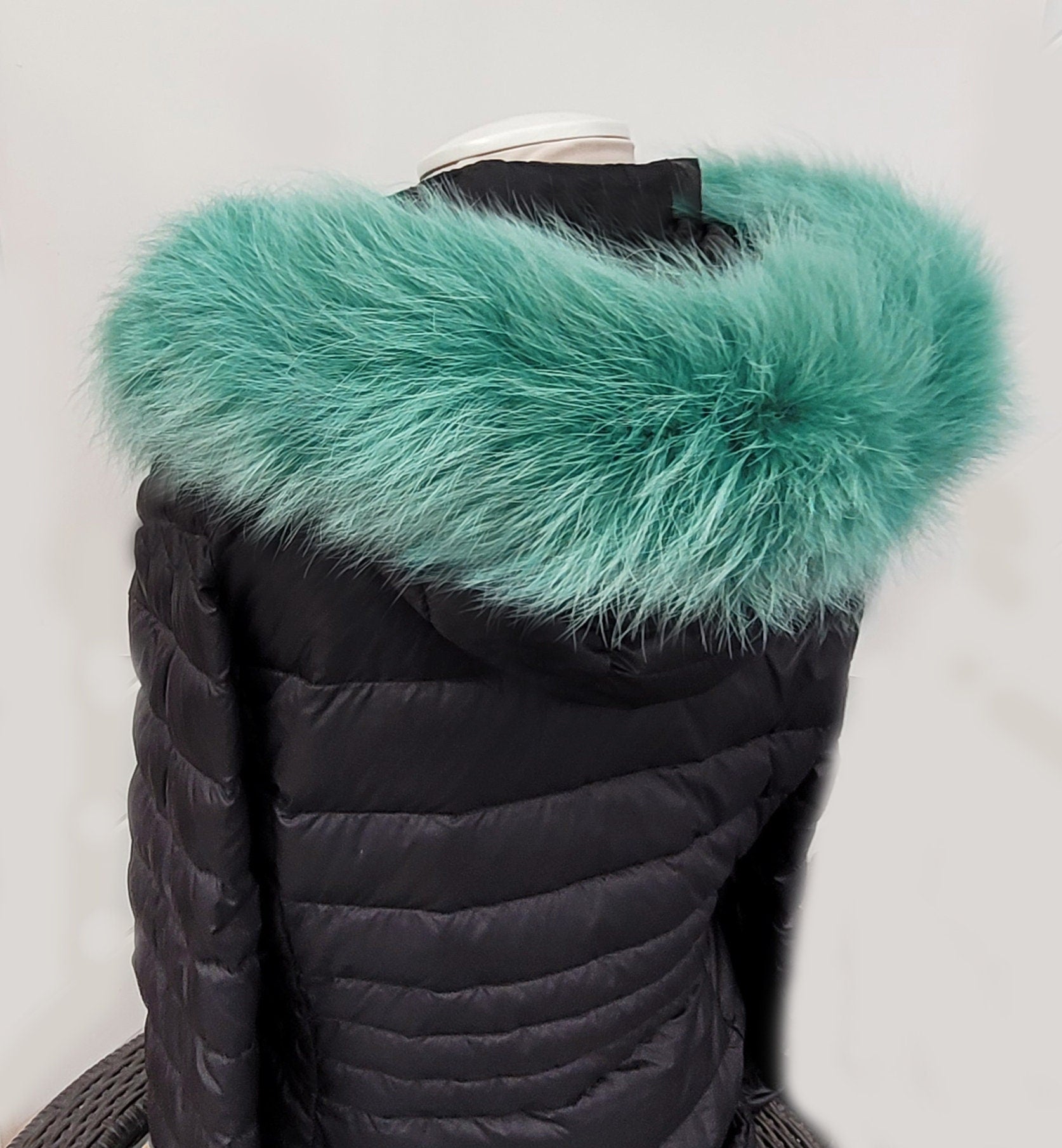 BY ORDER From Pieces! XL Large Full Finnish Real Fox Fur Collar, Fox Fur Collar, Fur Trim for Hoodie, Fur Scarf, Fur Ruff, Beige Fox