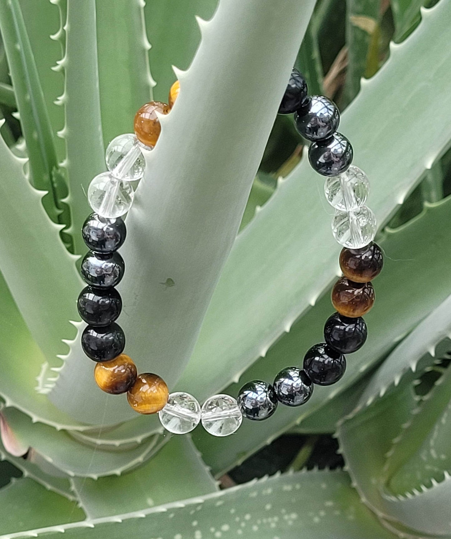 crystal stone protection bracelet