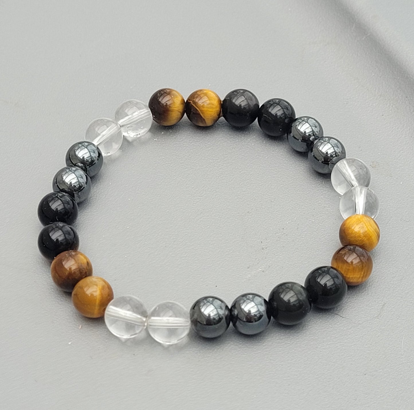 Accident and Negative Energy Protection Bracelet, Ultimate Protection Bracelet, Crystal Stone Bracelet, Beaded Bracelet, Unisex, Healing