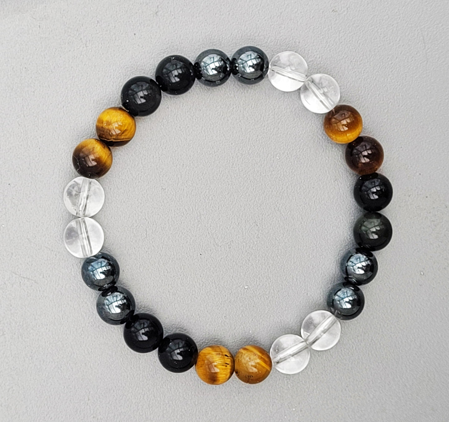 Accident and Negative Energy Protection Bracelet, Ultimate Protection Bracelet, Crystal Stone Bracelet, Beaded Bracelet, Unisex, Healing