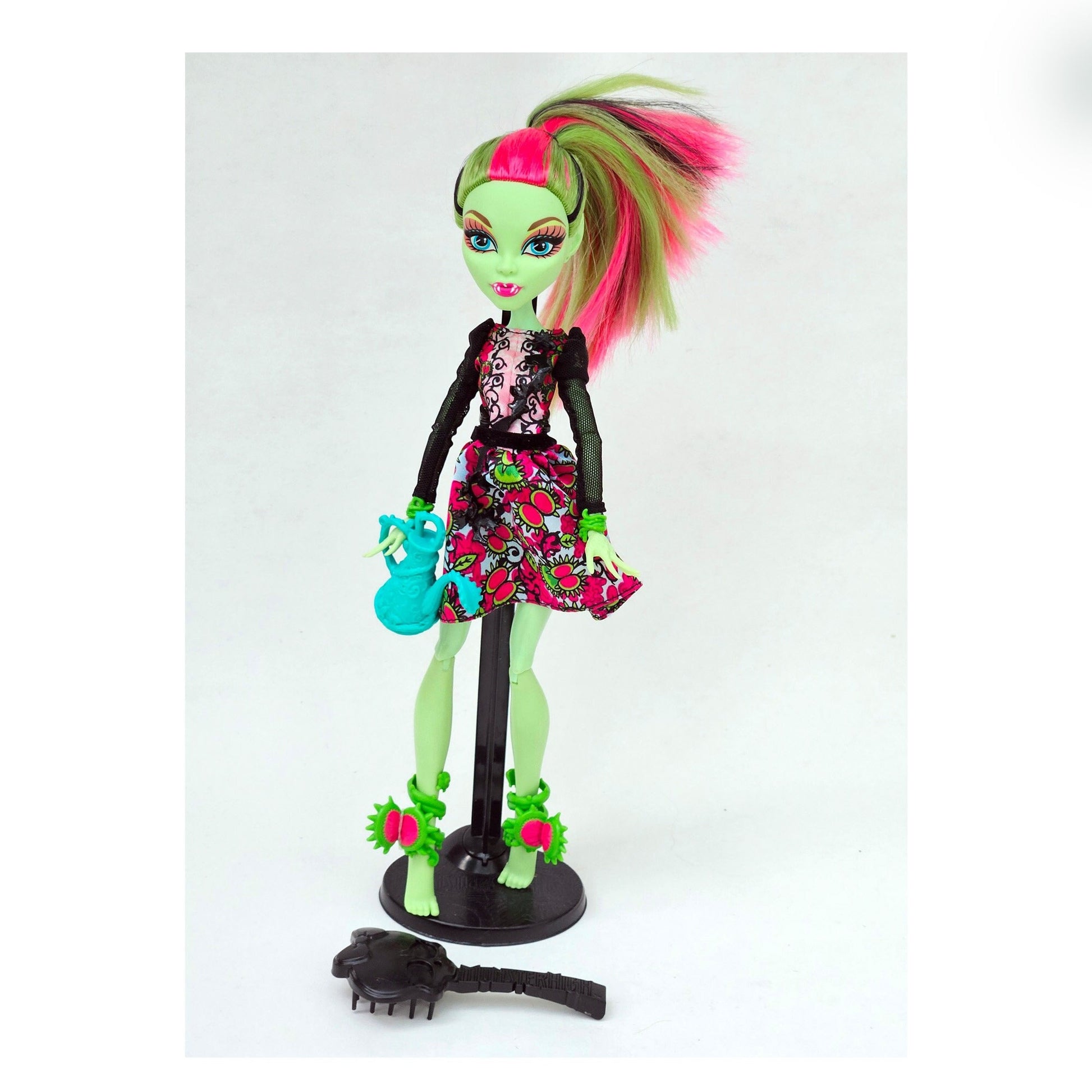 Gloom and Bloom Venus McFlytrap Monster High Doll for Collectors, Playing, Mattel, Girl, Mattel, Extremely Rare, Original Pre-Owned