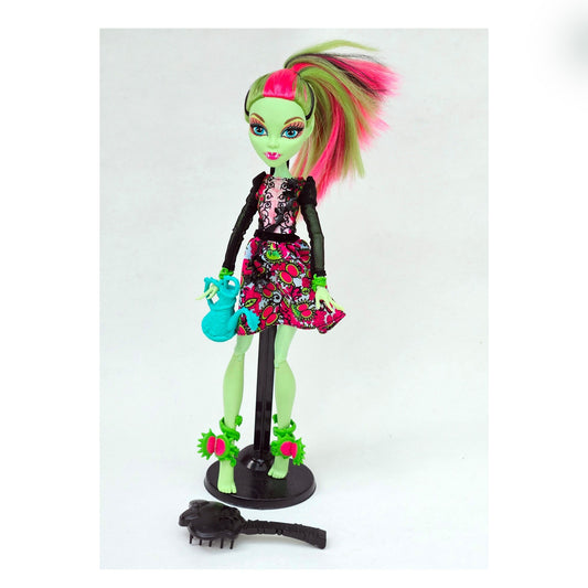 Gloom and Bloom Venus McFlytrap Monster High Doll for Collectors, Playing, Mattel, Girl, Mattel, Extremely Rare, Original Pre-Owned