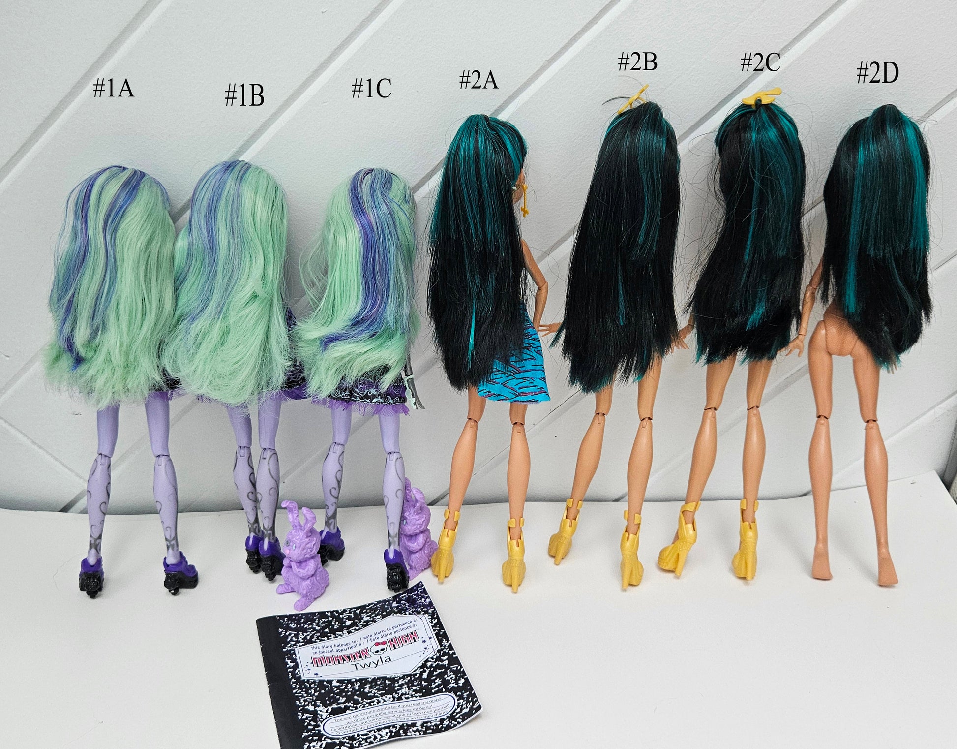 Monster High Doll Girl for Collectors, Playing,13 Wishes, Twyla, Cleo de Nile Desert Frights Oasis, Rare Find, Original Used