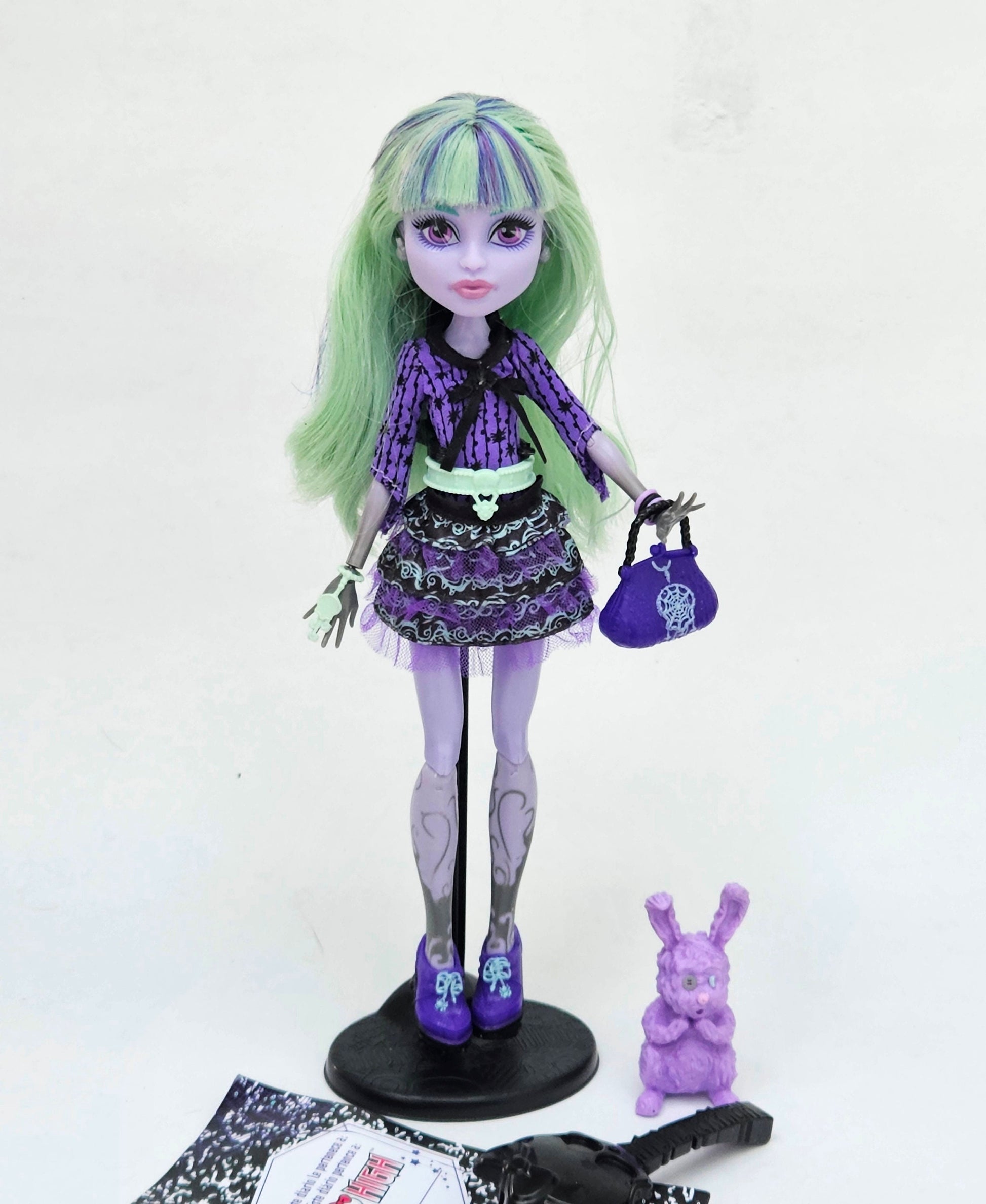 Monster High Doll Girl for Collectors, Playing,13 Wishes, Twyla, Cleo de Nile Desert Frights Oasis, Rare Find, Original Used