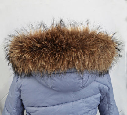 Natural Raccoon Fur Hood Trim – Genuine Finnish Raccoon Pelt