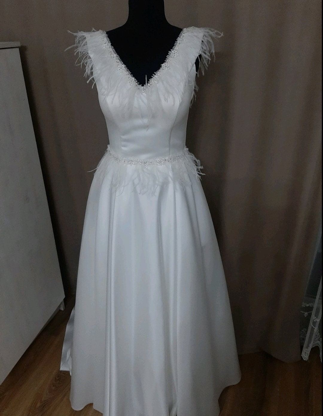 Custom Wedding Dress, Bridal gown, A-Line Wedding Dress, Lace Wedding Bride Gowns, Wedding Party Dress, Long Sleeves, Long Wedding Dress