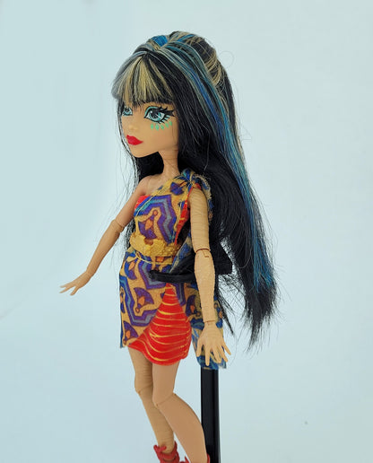 Cleo de Nile Dance the Fright Away Monster High Doll – #1B – Pre-Owned