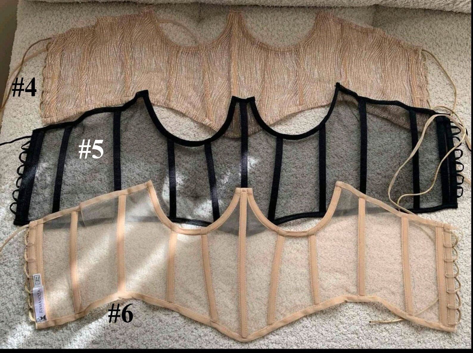 Cupless corset, Underbust corset, Black corset, Corset Women, Under Bra, Boned Bustier, Lady Body Shaper Waist Training, Individual Size